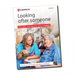 Looking after someone 2025/26 - England