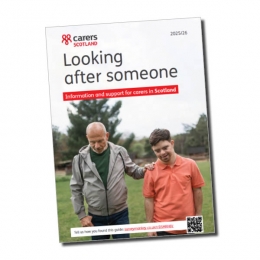Looking after someone 2025/26 - Scotland